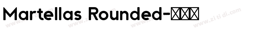 Martellas Rounded字体转换